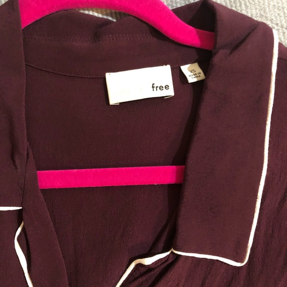 Bundle NEW Aritzia Tie Front Blouses Size XS - Picture 3 of 4